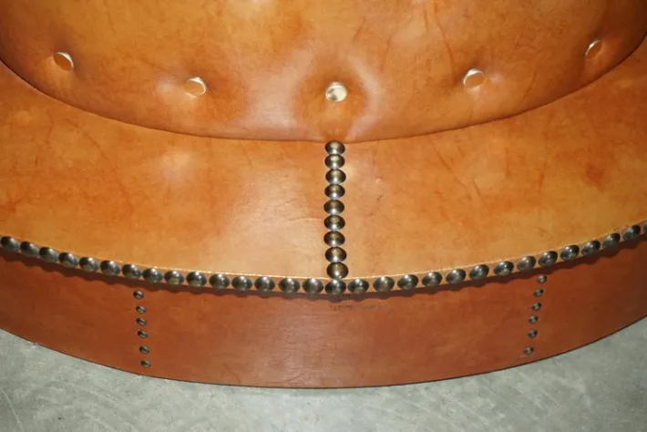 Pamono Mid-Century Modern Clad Home Cocktail Bar and Stools, Set of 3 Discount