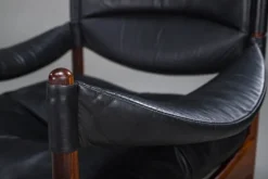 Pamono Mid-Century Modern Danish Armchairs and Coffee Table by Kristian Vedel for Sören Willadsen, 1960s, Set of 3 Discount