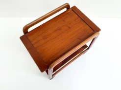 Pamono Mid-Century Modern Danish Serving Cart by Henning Wind-Hansen for Sika Furniture, 1960s Sale