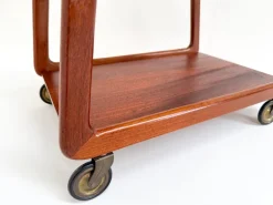 Pamono Mid-Century Modern Danish Serving Cart by Henning Wind-Hansen for Sika Furniture, 1960s Sale