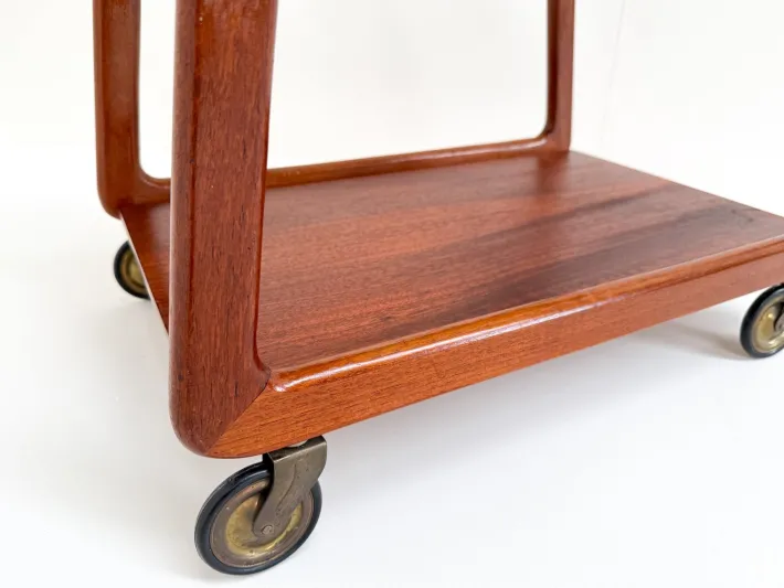 Pamono Mid-Century Modern Danish Serving Cart by Henning Wind-Hansen for Sika Furniture, 1960s Sale