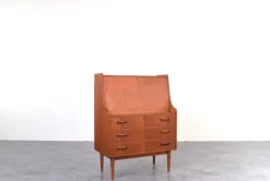 Pamono Mid-Century Modern Danish Teak Secretaire by Gunnar Nielsen for Tibergaard, 1960s Online