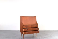 Pamono Mid-Century Modern Danish Teak Secretaire by Gunnar Nielsen for Tibergaard, 1960s Online