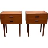 Pamono Mid-Century Modern Danish Teak Nightstands, 1964, Set of 2 New