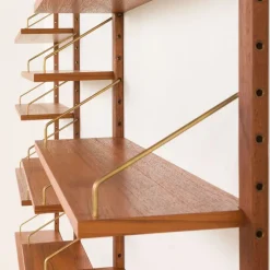 Pamono Mid-Century Modern Danish Teak Shleving Unit in the style of Poul Cadovius, 1960s Online