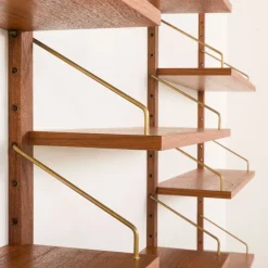 Pamono Mid-Century Modern Danish Teak Shleving Unit in the style of Poul Cadovius, 1960s Online