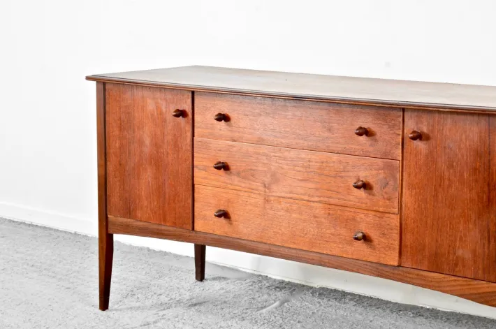 Pamono Mid-Century Modern Danish Teak Sideboard, 1960s