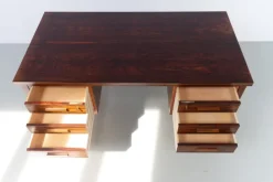 Pamono Mid-Century Modern Danish Freestanding Rosewood Desk by Gunnar Falsig, 1960s Outlet