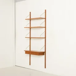 Pamono Mid-Century Modern Danish Wall Unit in Teak, 1960s Discount
