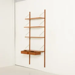 Pamono Mid-Century Modern Danish Wall Unit in Teak, 1960s Discount