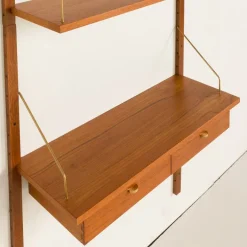 Pamono Mid-Century Modern Danish Wall Unit in Teak, 1960s Discount