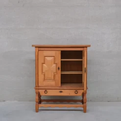 Pamono Mid-Century Modern Danish Oak Side Cabinet by Henning Kjaernulf, 1960s Sale