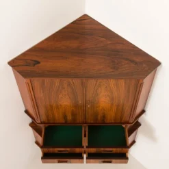 Pamono Mid-Century Modern Danish Rosewood Corner Cabinet, 1960s Sale