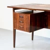 Pamono Mid-Century Modern Danish Executive Desk in Teak Hot