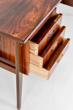 Pamono Mid-Century Modern Danish Executive Desk in Teak Hot