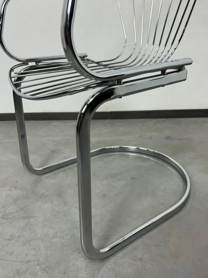 Pamono Mid-Century Modern Dining Chairs by Gastone Rinaldi for Rima, 1970s, Set of 6 Clearance