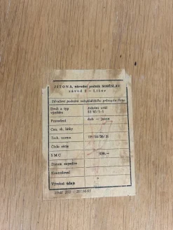 Pamono Mid-Century Modern Dining Table attributed to Nepožitek and Landsman for Jitona, 1960s Clearance