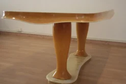 Pamono Mid-Century Modern Dining Room Set by Vittorio Dassi, 1950s, Set of 9 Clearance