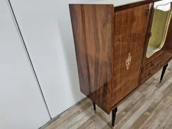 Pamono Mid-Century Modern Display Cabinet in Mahogany with Glass Top, 1960 Sale