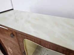 Pamono Mid-Century Modern Display Cabinet in Mahogany with Glass Top, 1960 Sale