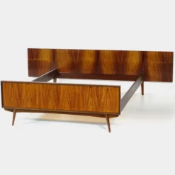 Pamono Mid-Century Modern Double Bed, 1960s Clearance