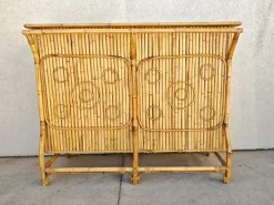 Pamono Mid-Century Modern Dry Bar in Bamboo by Tito Agnoli, 1950s Sale