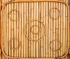 Pamono Mid-Century Modern Dry Bar in Bamboo by Tito Agnoli, 1950s Sale