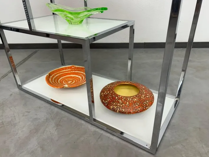 Pamono Mid-Century Modern Etagere in Chrome by Milo Baughman, 1960s Clearance