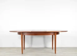 Pamono Mid-Century Modern Extendable Oblong Dining Table in Teak, 1960s Best
