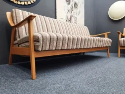 Pamono Mid-Century Modern Folding Sofa and Daybed by Wilhelm Knoll, 1960s
