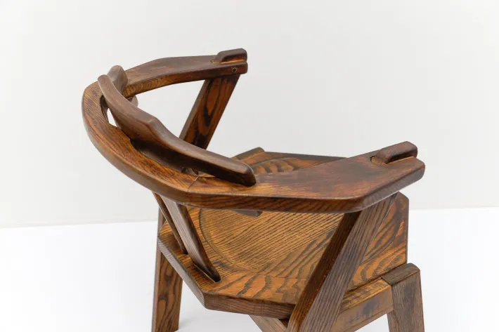 Pamono Mid-Century Modern French Provincial Oak Chair, 1960s Best