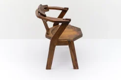 Pamono Mid-Century Modern French Provincial Oak Chair, 1960s New