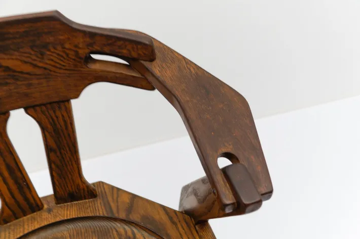 Pamono Mid-Century Modern French Provincial Oak Chair, 1960s New