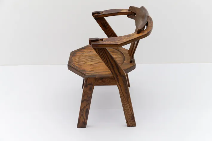 Pamono Mid-Century Modern French Provincial Oak Chair, 1960s Hot