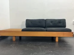 Pamono Mid-Century Modern French Bench in Elm in the style Pierre Chapo, 1950s Online