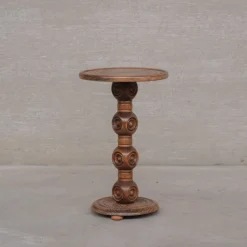 Pamono Mid-Century Modern French Wooden Side Table, 1950s