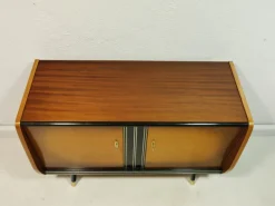 Pamono Mid-Century Modern German Sideboard in Walnut and Birch Veneer, 1960s