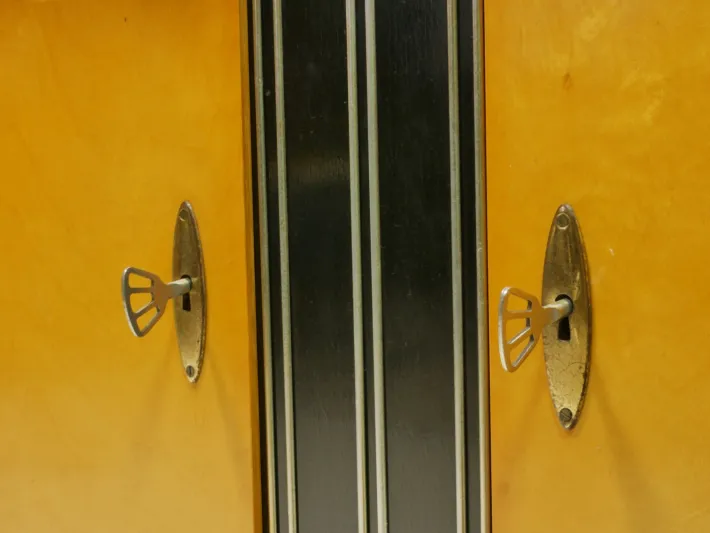 Pamono Mid-Century Modern German Sideboard in Walnut and Birch Veneer, 1960s