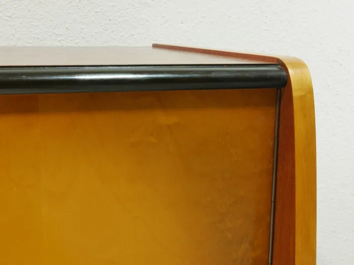 Pamono Mid-Century Modern German Sideboard in Walnut and Birch Veneer, 1960s