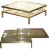 Pamono Mid-Century Modern Glass Coffee Table from Maison Jansen, 1960s Online