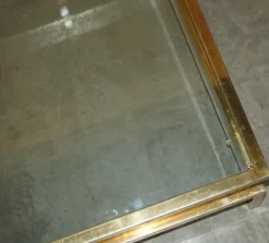 Pamono Mid-Century Modern Glass Coffee Table from Maison Jansen, 1960s Online