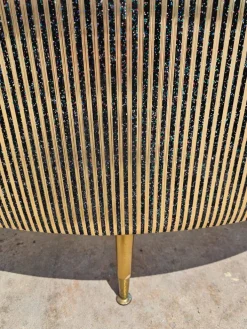 Pamono Mid-Century Modern Home Cocktail Bar with Bar Stools and Mirror, England, 1960s, Set of 4 Sale