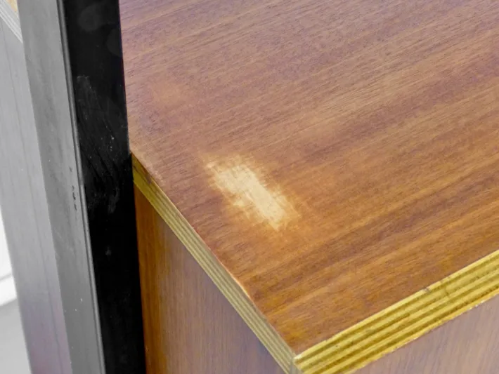 Pamono Mid-Century Modern Italian Freestanding Teak and Steel Modular Bookshelf, 1960s