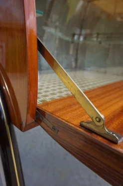 Pamono Mid-Century Modern Italian Cocktail Bar Cart Cabinet attributed to Cesare Lacca, 1960s Online