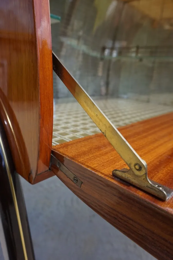 Pamono Mid-Century Modern Italian Cocktail Bar Cart Cabinet attributed to Cesare Lacca, 1960s Online