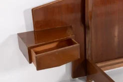 Pamono Mid-Century Modern Italian Double Bed Frame from Gio Ponti, 1950s Hot