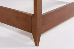 Pamono Mid-Century Modern Italian Double Bed Frame from Gio Ponti, 1950s Hot