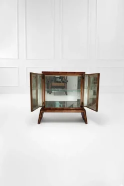 Pamono Mid-Century Modern Italian Mirrored Dry Bar Cabinet, 1950s Outlet