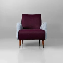 Pamono Mid-Century Modern Italian Mod. 802 Lounge Chairs by Carlo De Carli for Cassina, 1950s, Set of 2 Hot