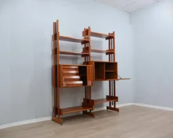 Pamono Mid-Century Modern Italian Teak Bookcase, 1960s Online
